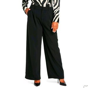 Sergio Hudson x Target Black Wide-Leg Women's Pants